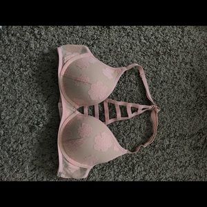 pink victoria secret bra